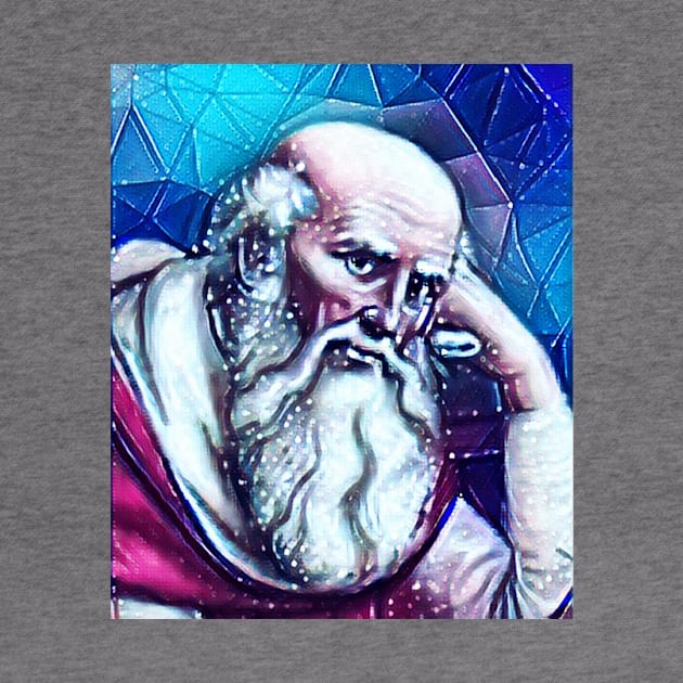 St. Jerome Snowy Portrait | St. Jerome Artwork 13 by JustLit